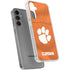 Clemson University Orange Jersey Galaxy S24 Plus Clear Case